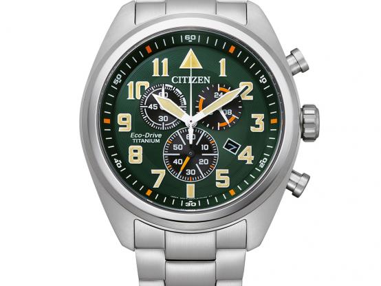 Titanium Eco-Drive AT2480-81X