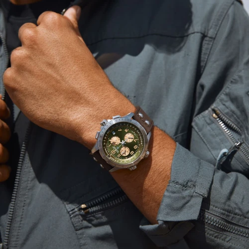 Khaki Aviation X-Wind GMT H77932560